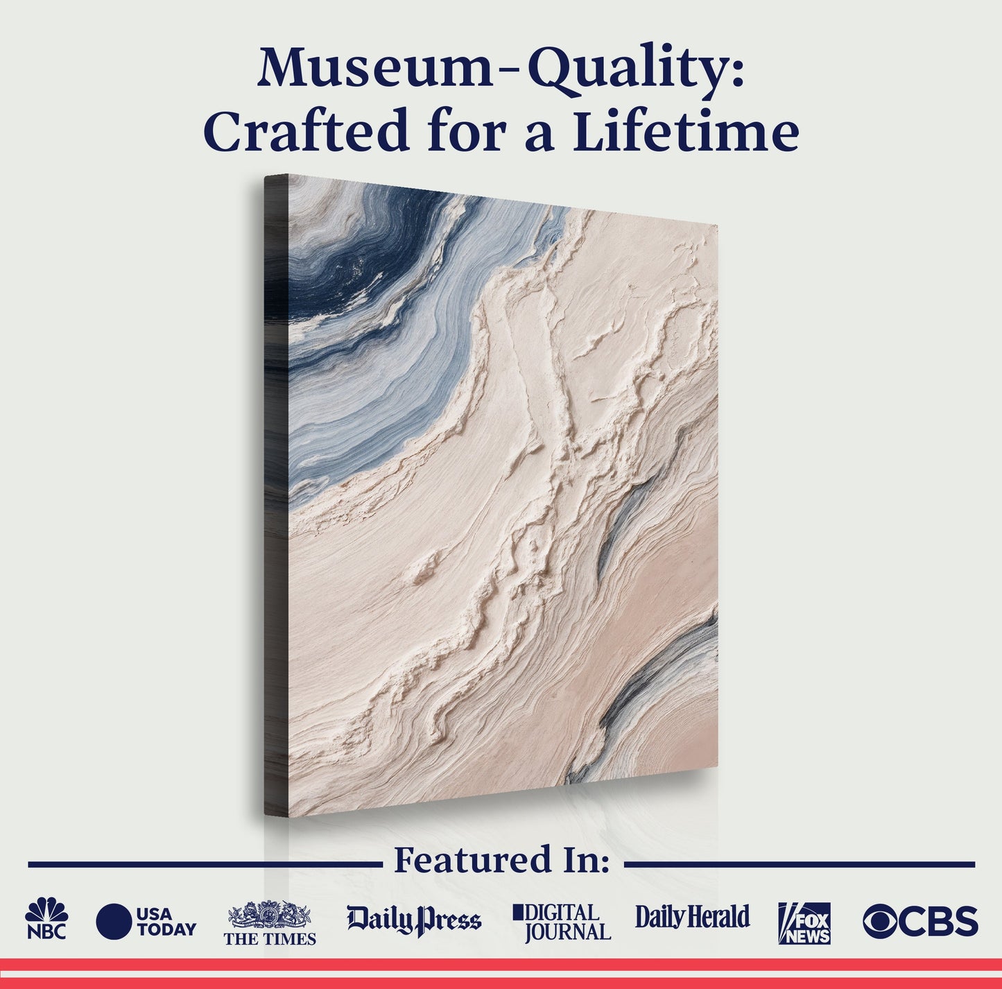 Minimalist Waves Wall Art III