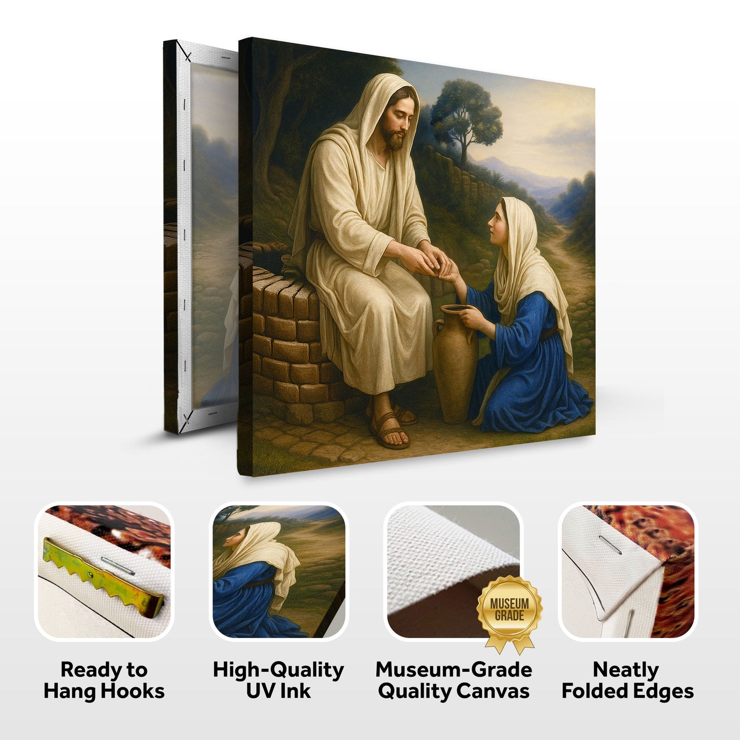 Samaritan at the Well Faith Wall Art