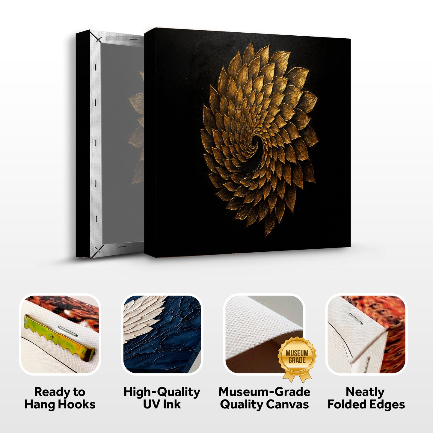 Winged Harmony Abstract Wall Art