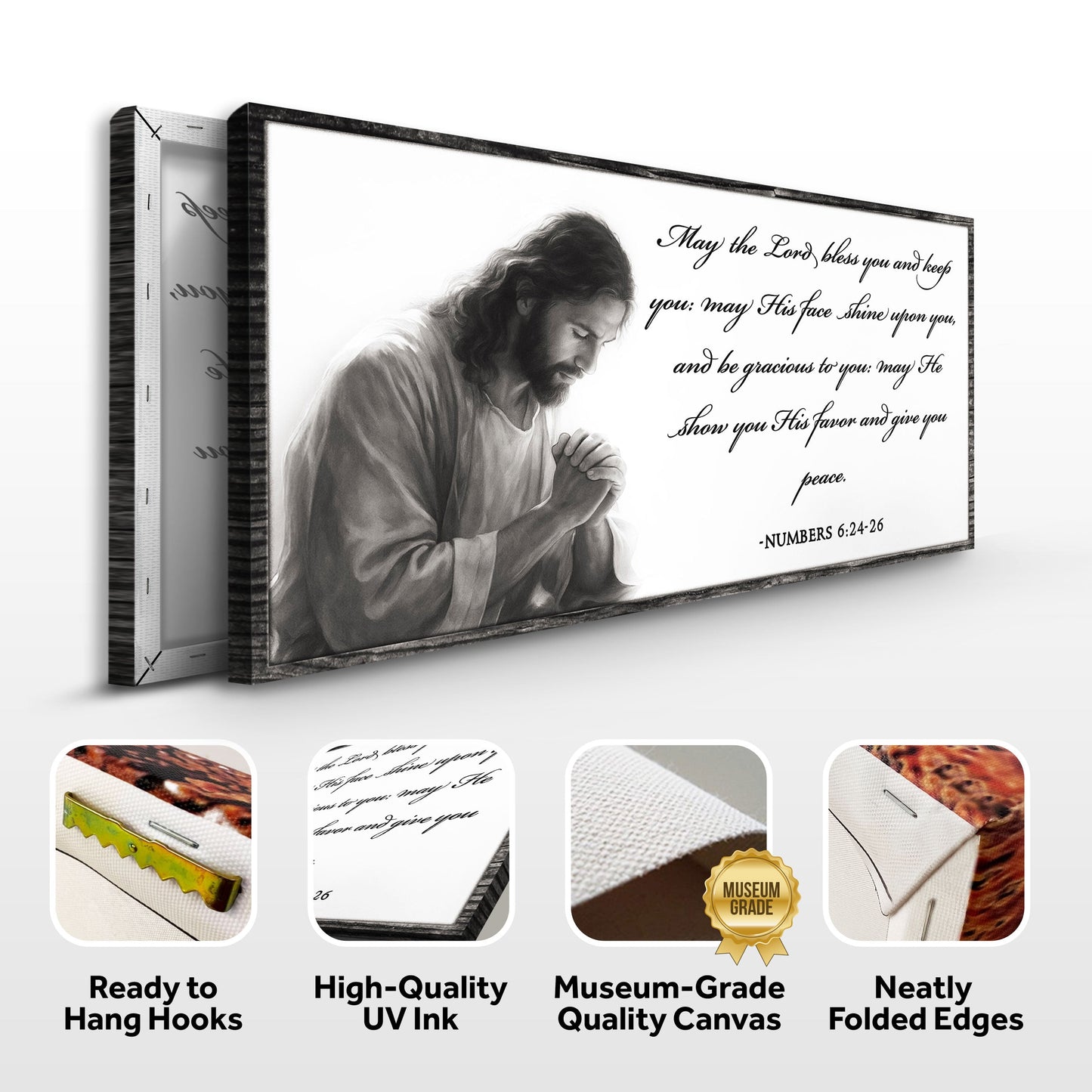 Numbers 6:24-26 - May The Lord Bless You Faith Sign IV