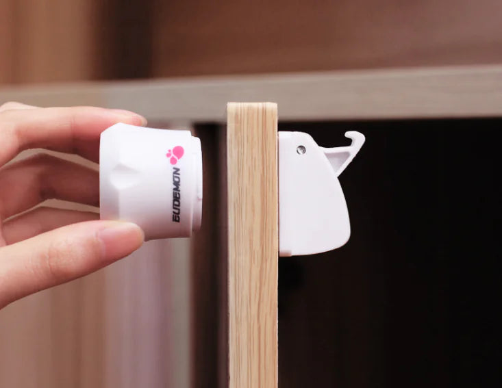 Child Safety Multi-Function Lock for Drawers and Cabinets