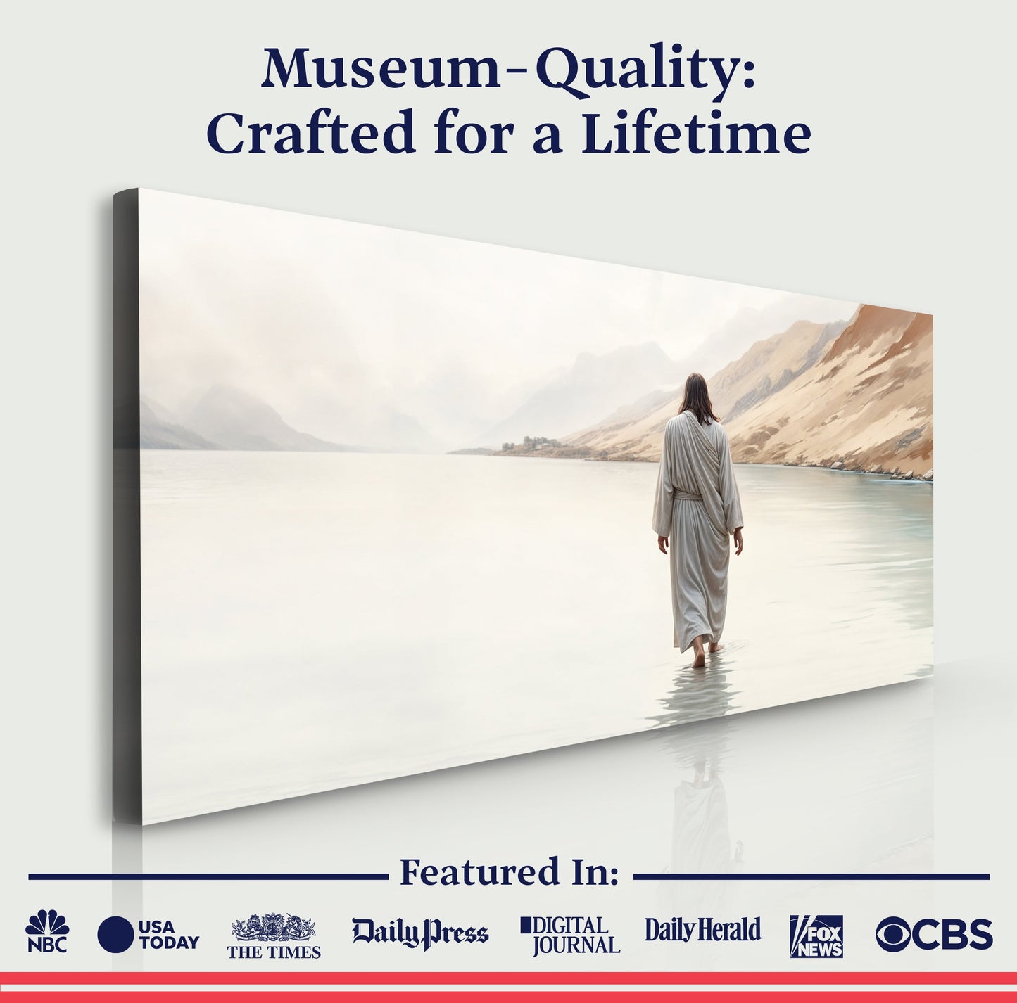 Walking on Water - Faith Wall Art XI