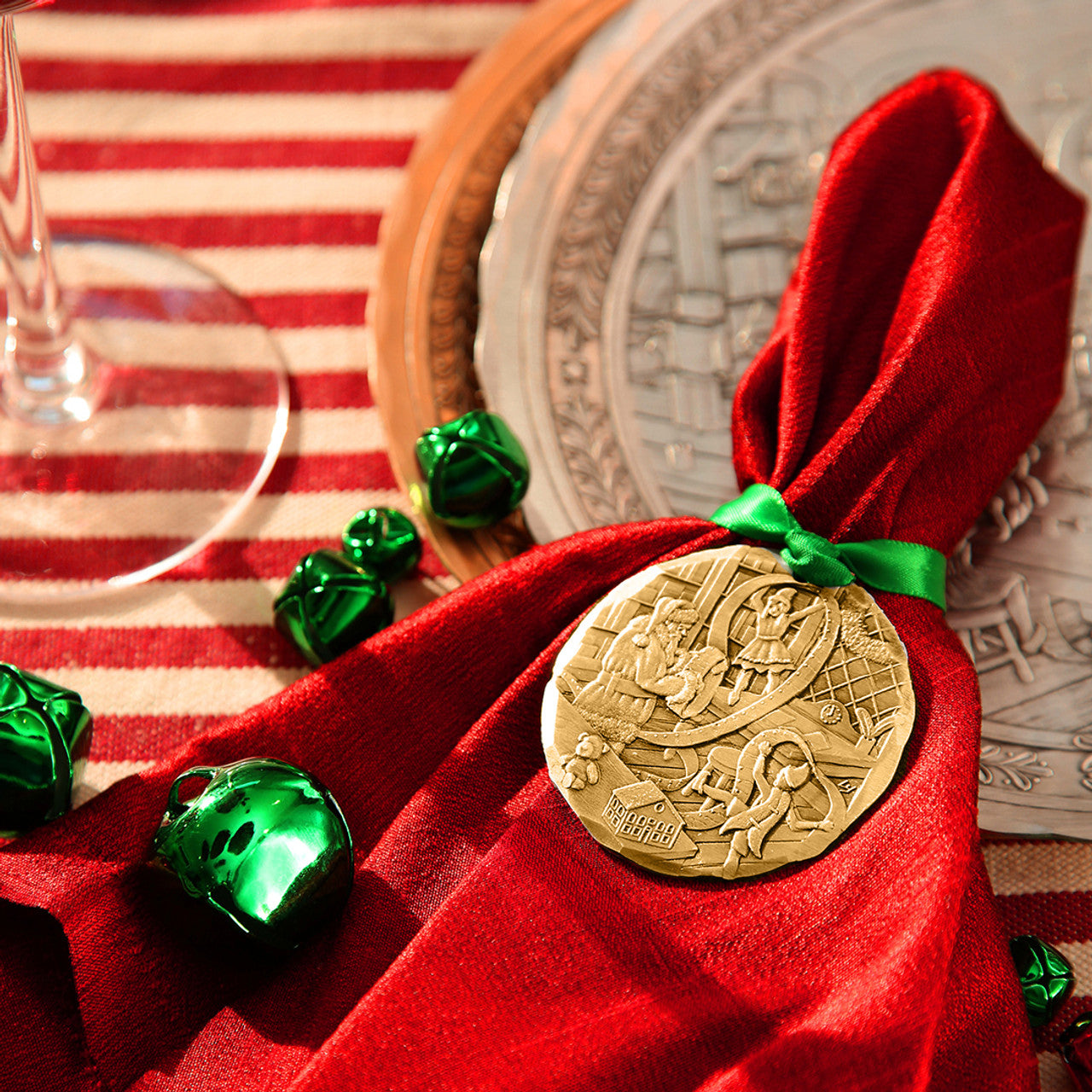 2025 Annual Ornament - Checking it Twice (Bronze)