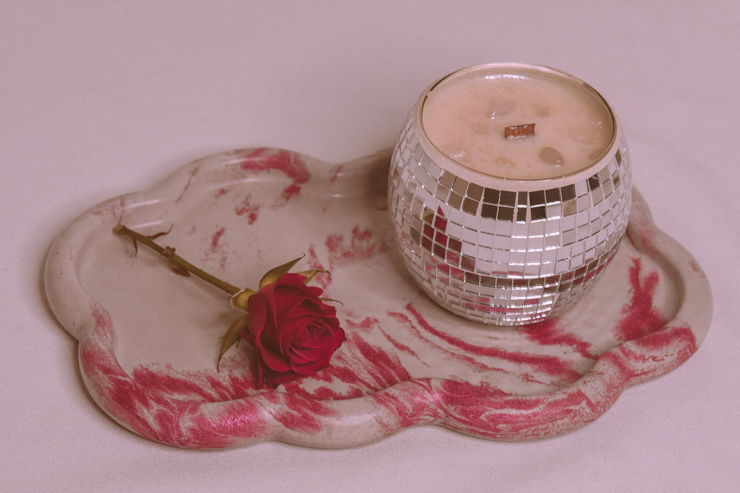 Blue Jean – Disco Ball Candle
