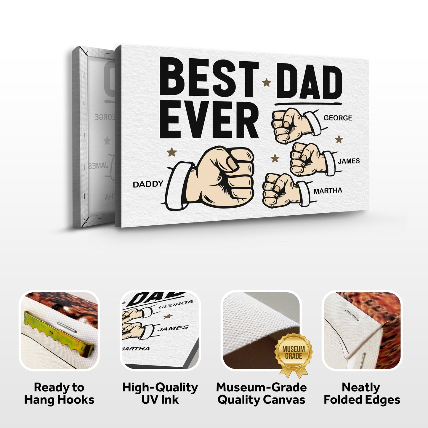Best Dad Ever Father's Day Gift Sign