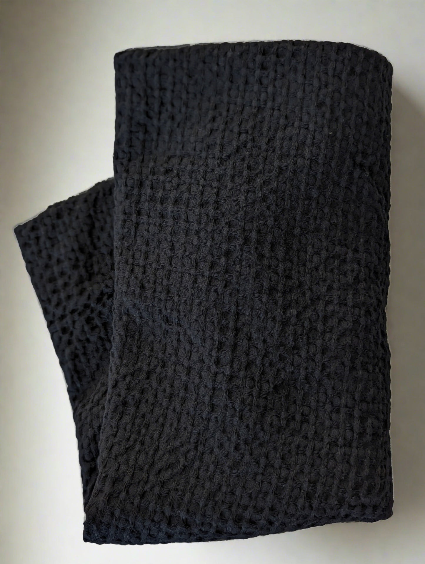 Linen Waffle Blanket