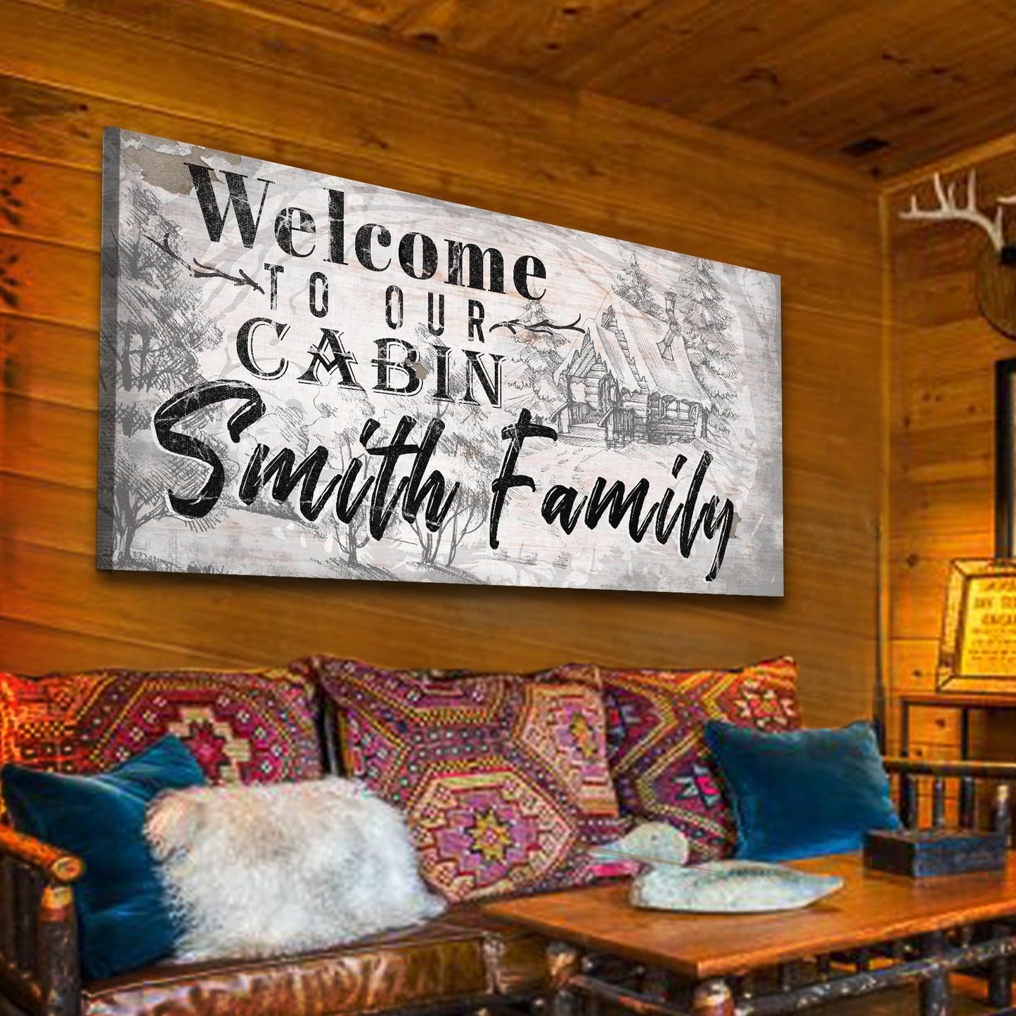 Our Cabin Sign