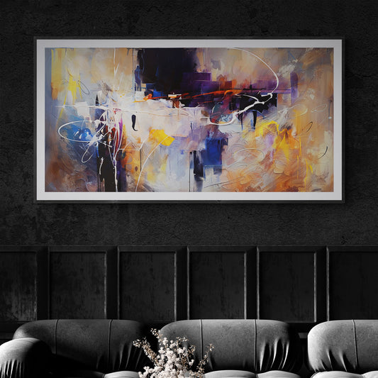 Canvas Print: "Colorplay Symphony"
