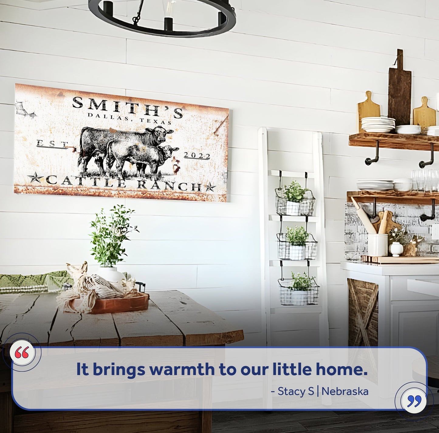 Cattle Ranch Sign II