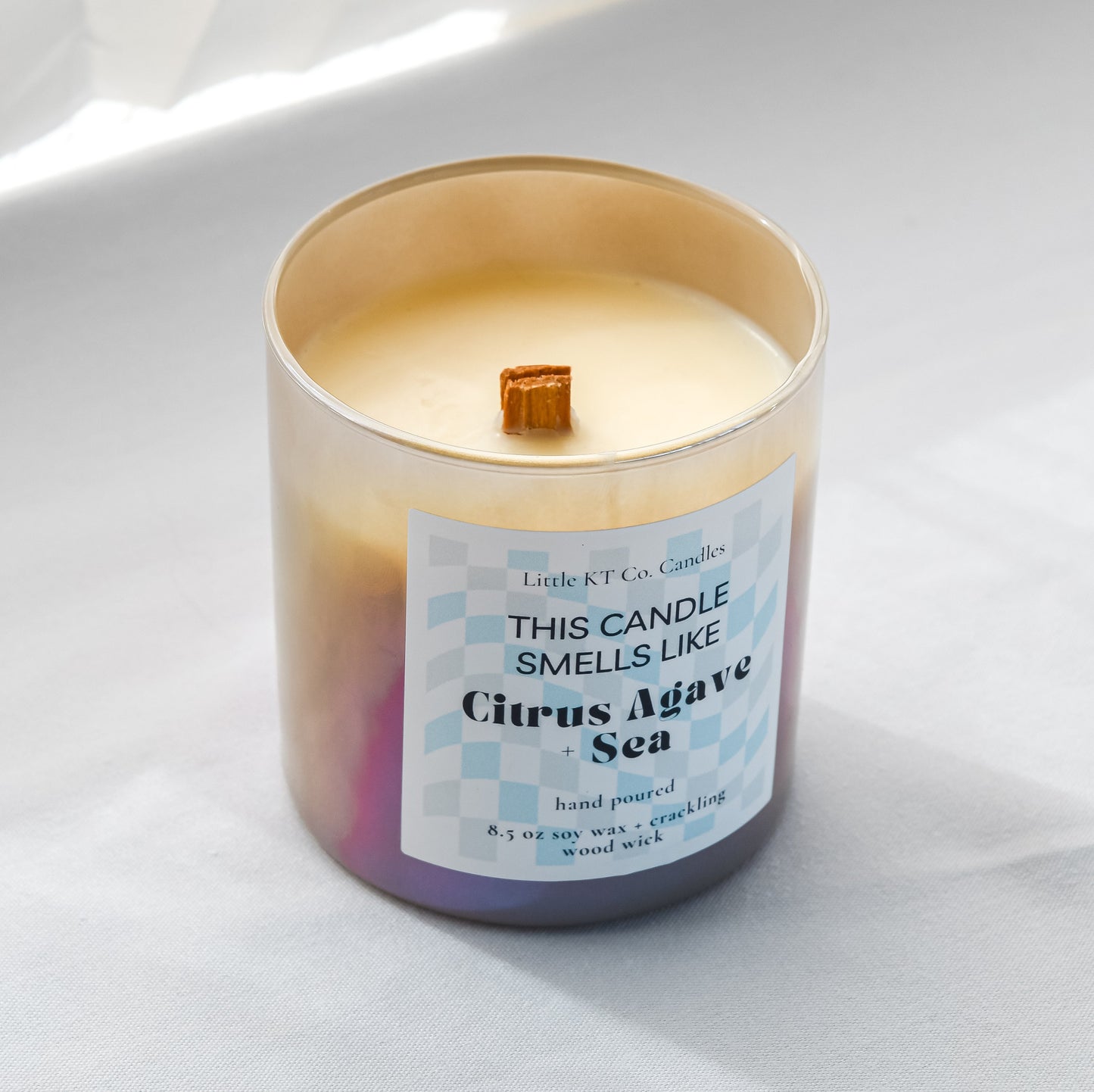 Citrus Agave and Sea Candle