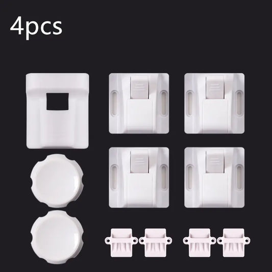 Child Safety Multi-Function Lock for Drawers and Cabinets