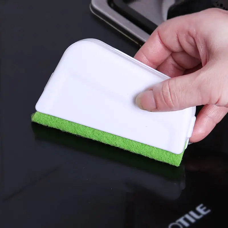 Gap Brush for Cleaning Window Tracks and Grooves