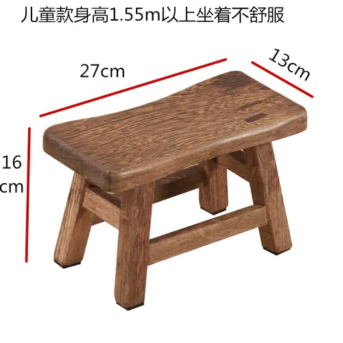 Wooden Stool for Kids - Simple Home Use Design