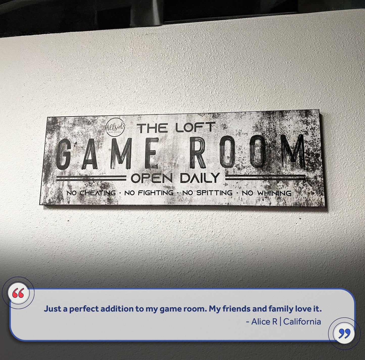 Family Game Room Sign II
