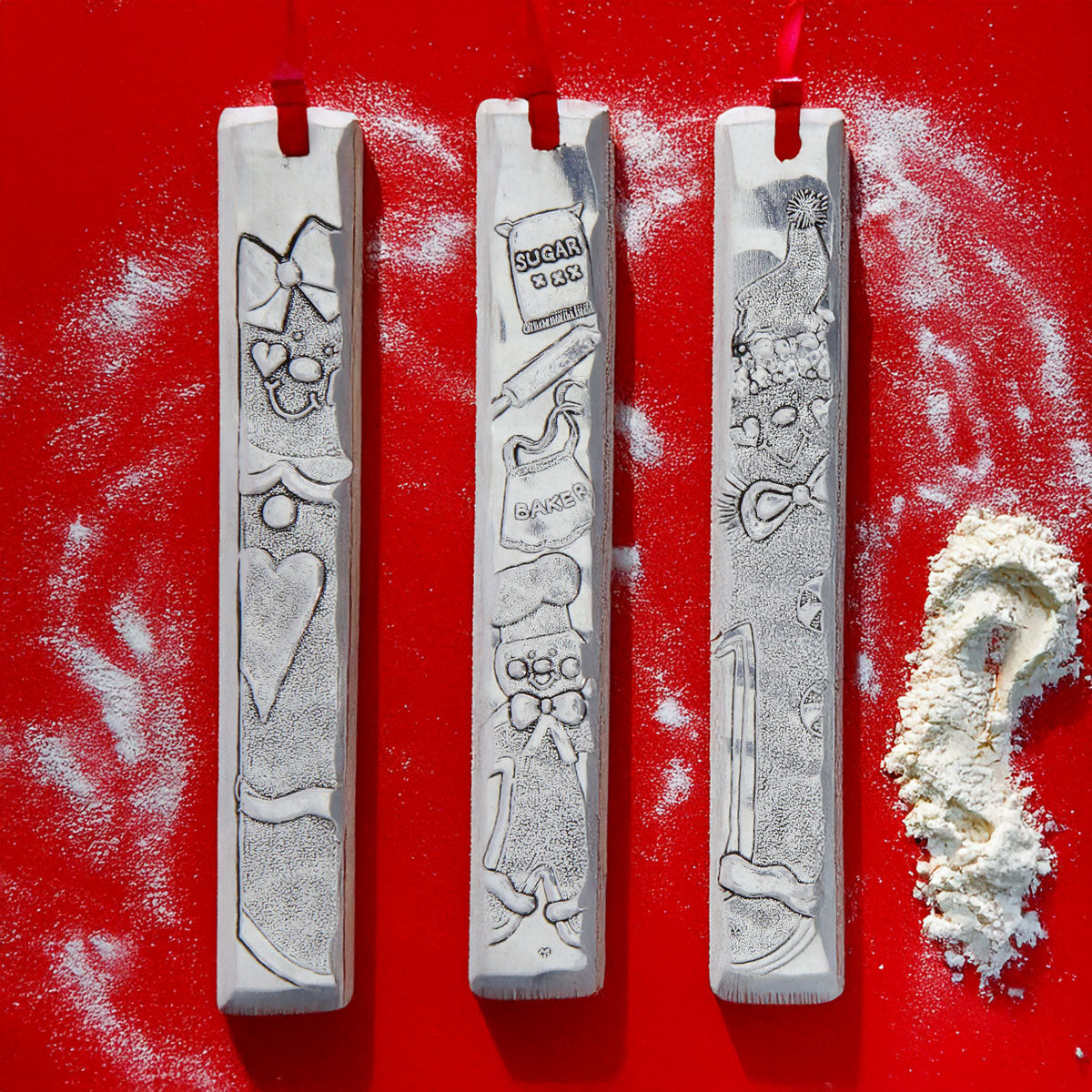 Gingerbread Icicle Ornaments