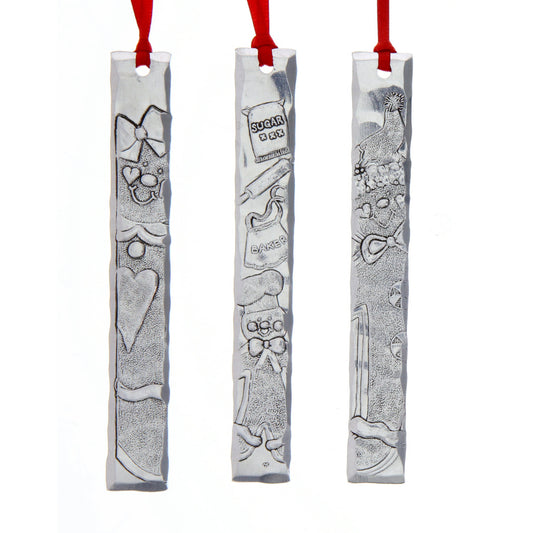 Gingerbread Icicle Ornaments