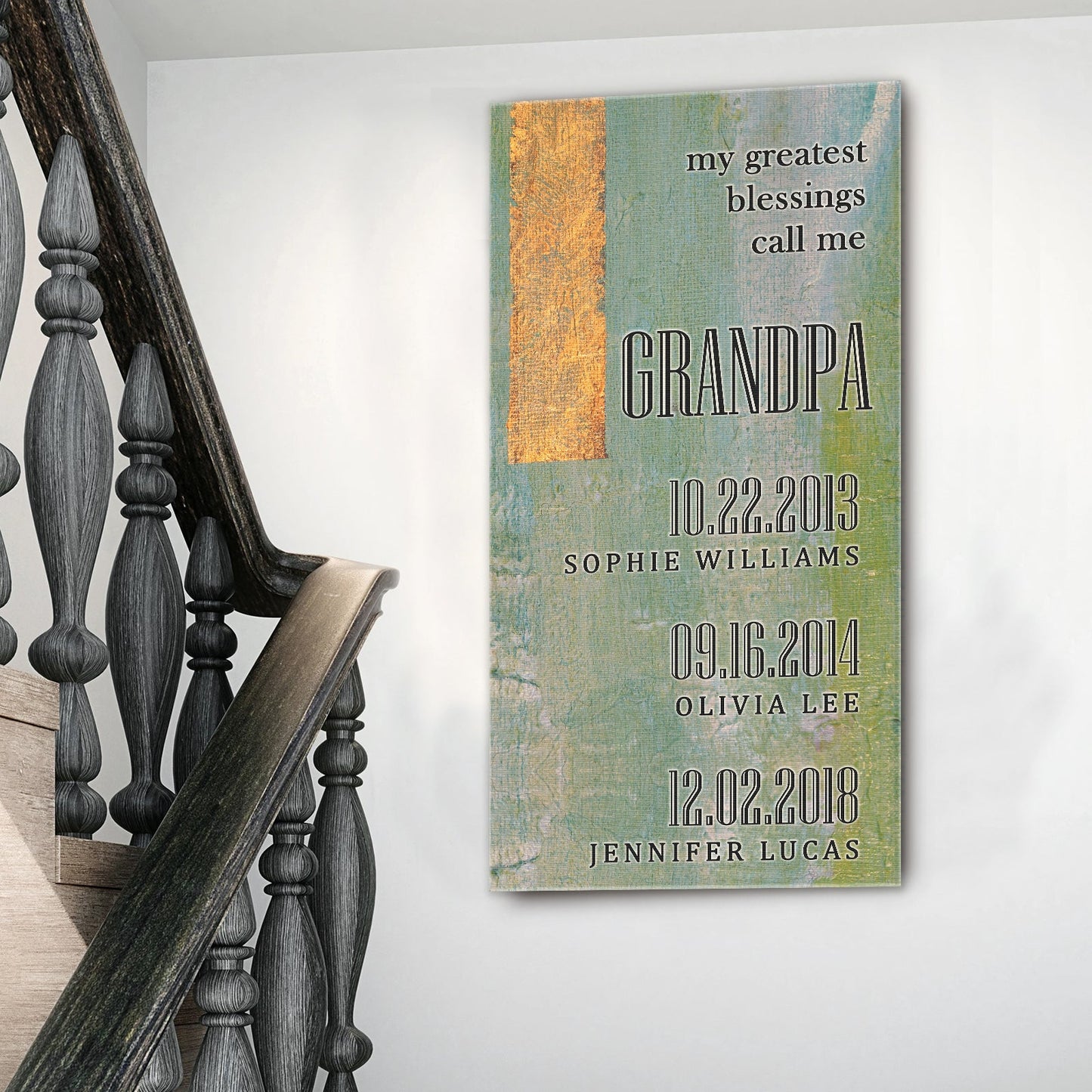 Grandfather's Name Sign