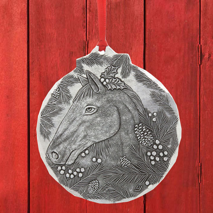 Holiday Horse Ornament