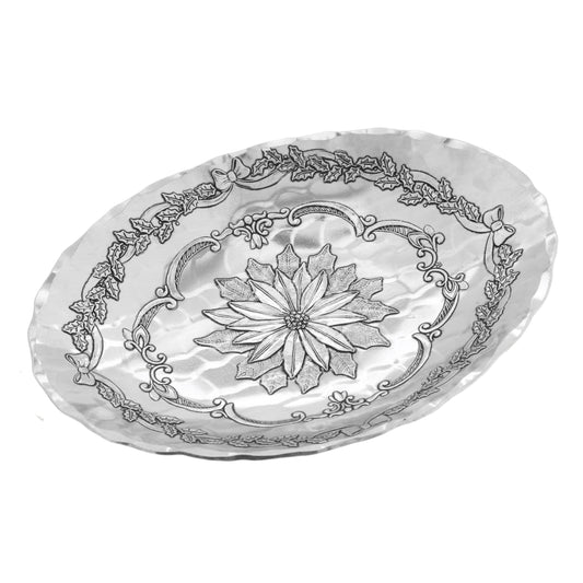 Holiday Rhapsody Medium Oval Dish
