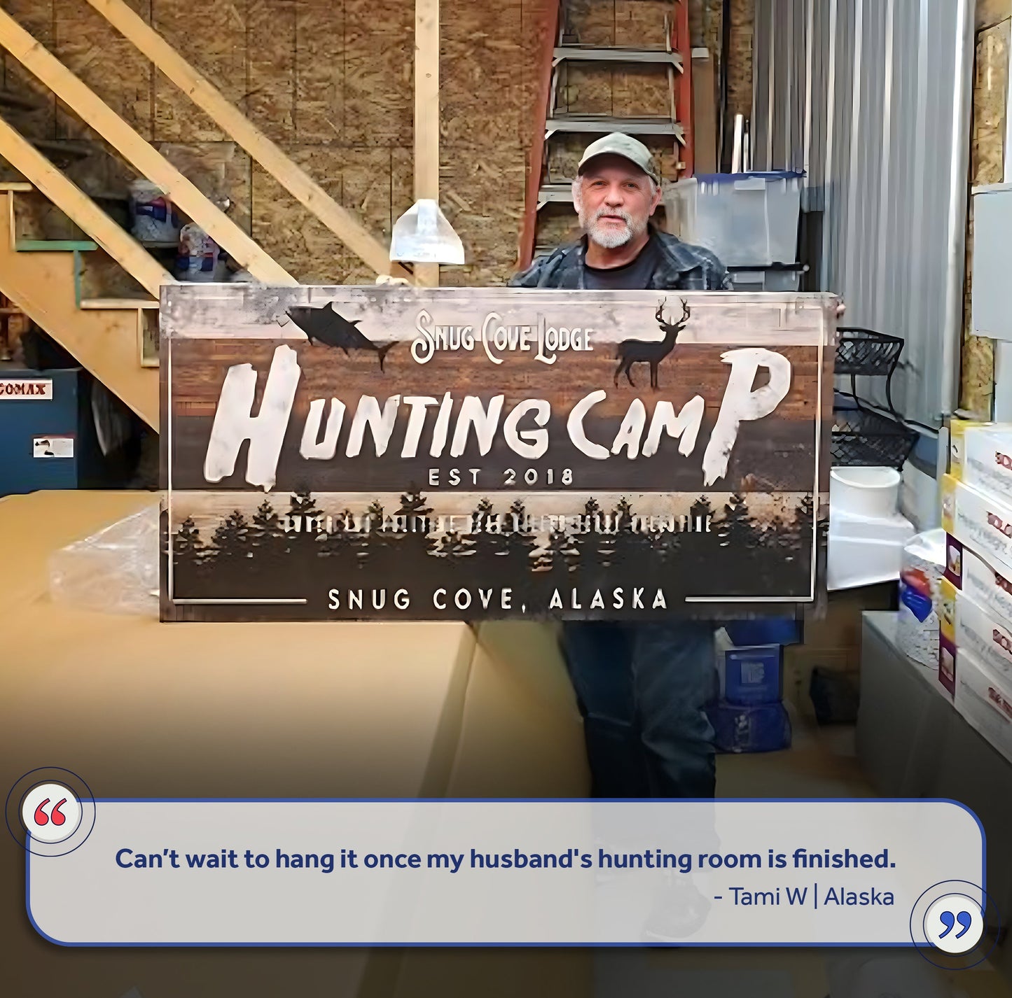 Fishing And Hunting Sign IV