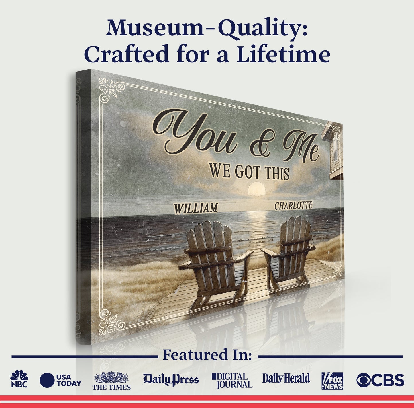 Ranch House Porch Themed We Got This Couple Sign