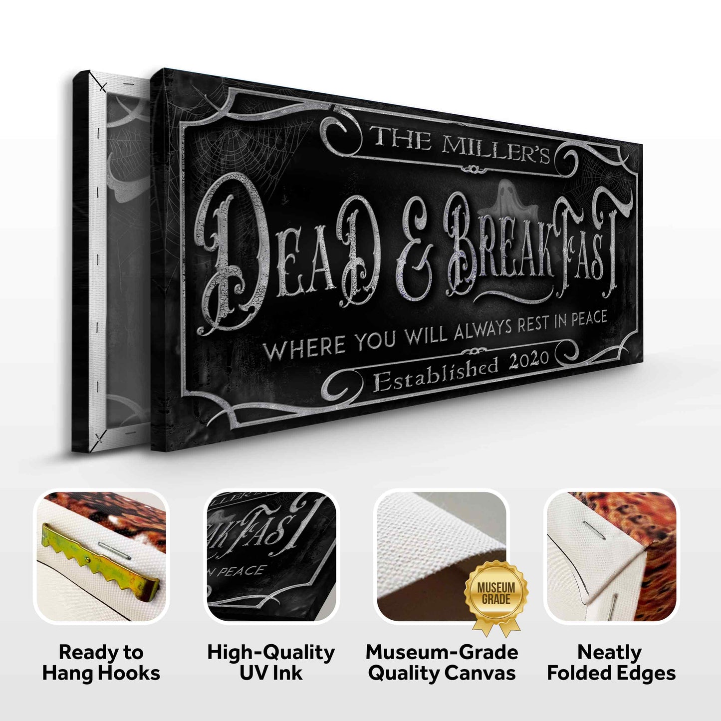 Personalized Dead & Breakfast Sign