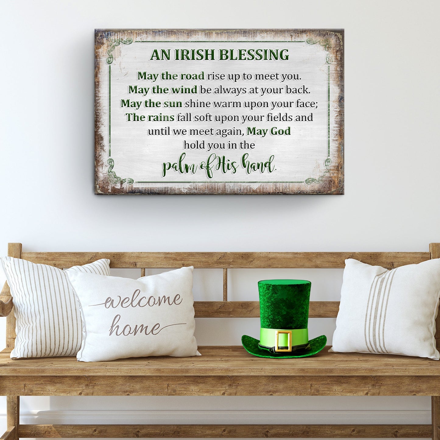 Irish Blessing Farmhouse Sign II