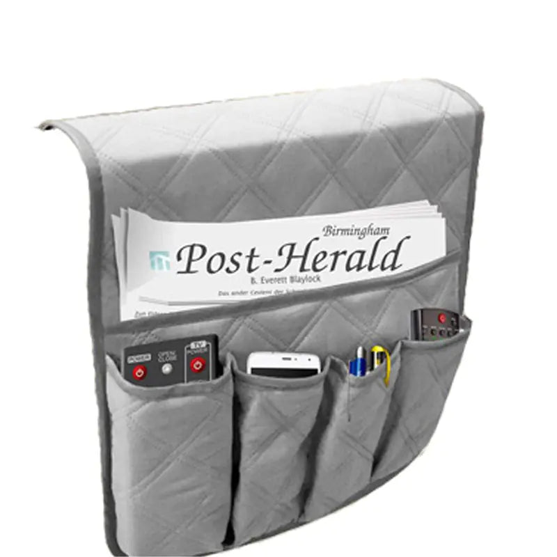 Sofa Armrest Organizer Pouch for Remote Control Storage