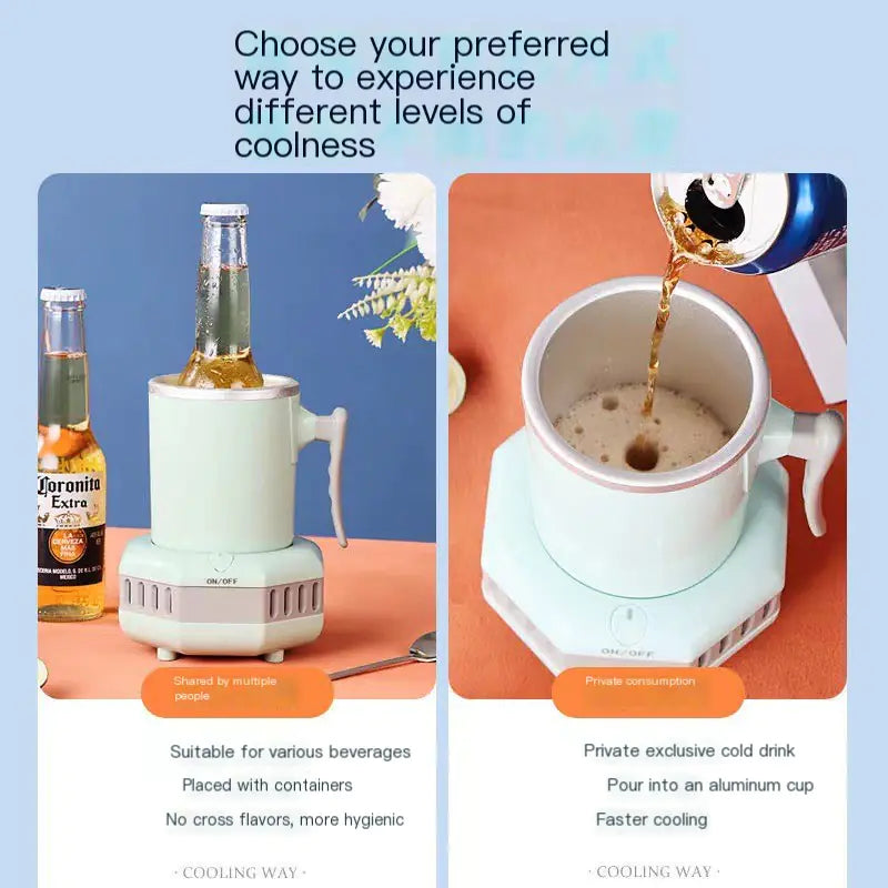 Mini Rapid Cooling Cup for Ice and Cold Beverages