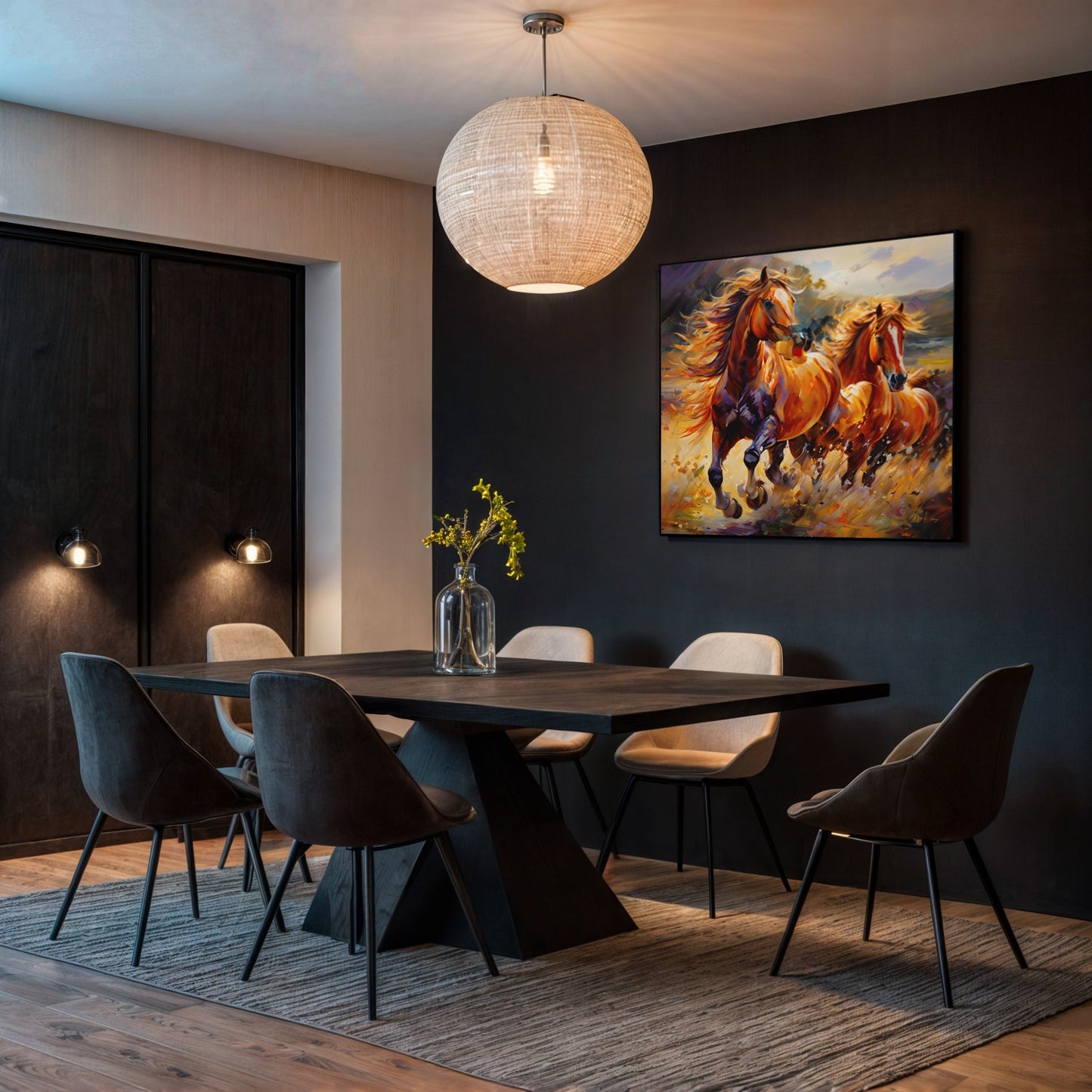 Canvas Print: "Majestic Gallop"