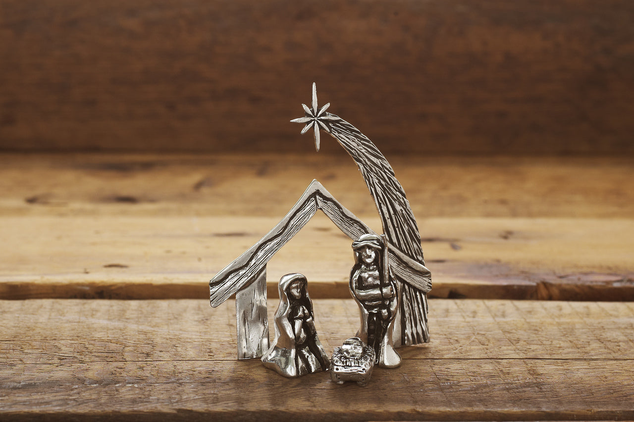 Mini 4-Piece Nativity Set