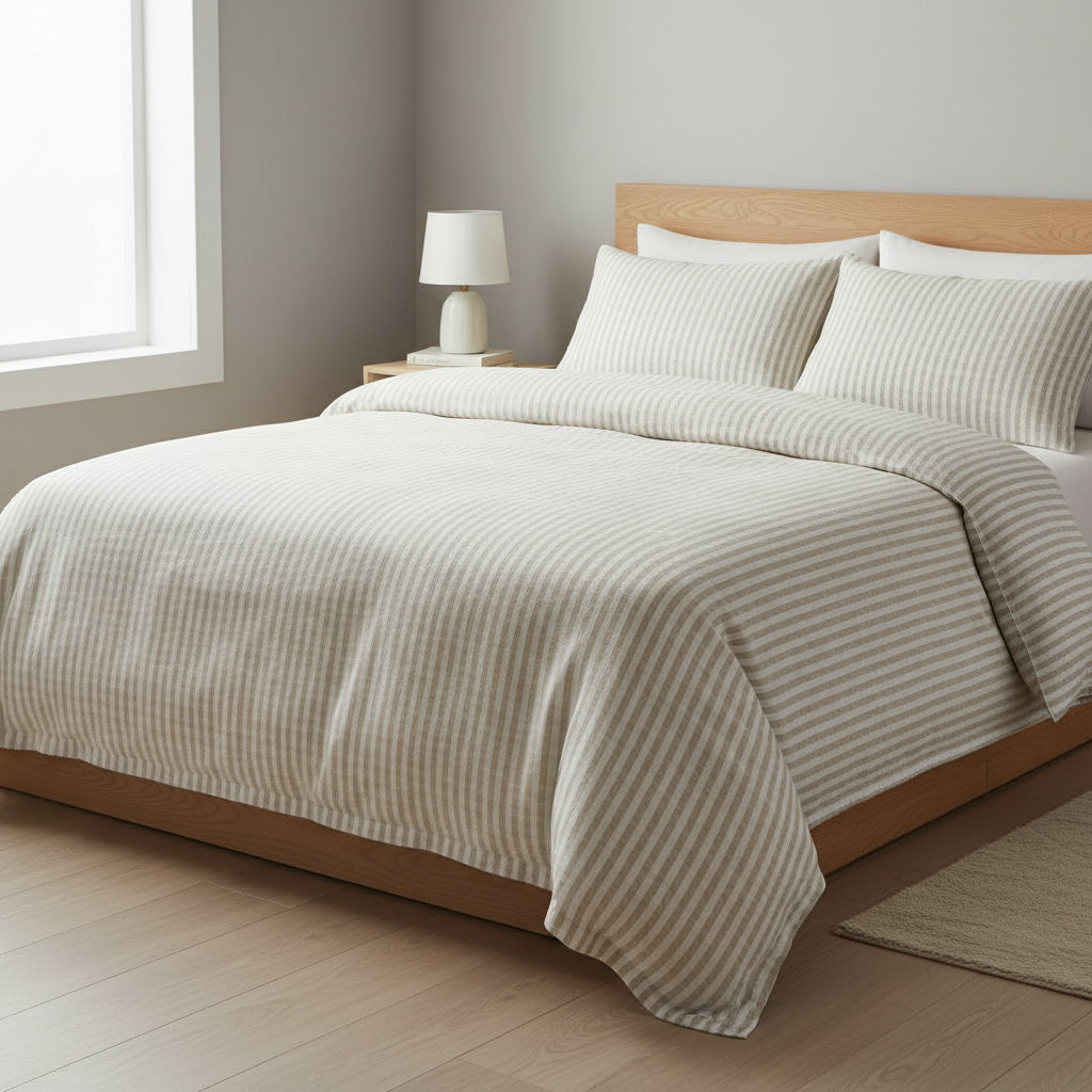 Linen Duvet Cover & Shams