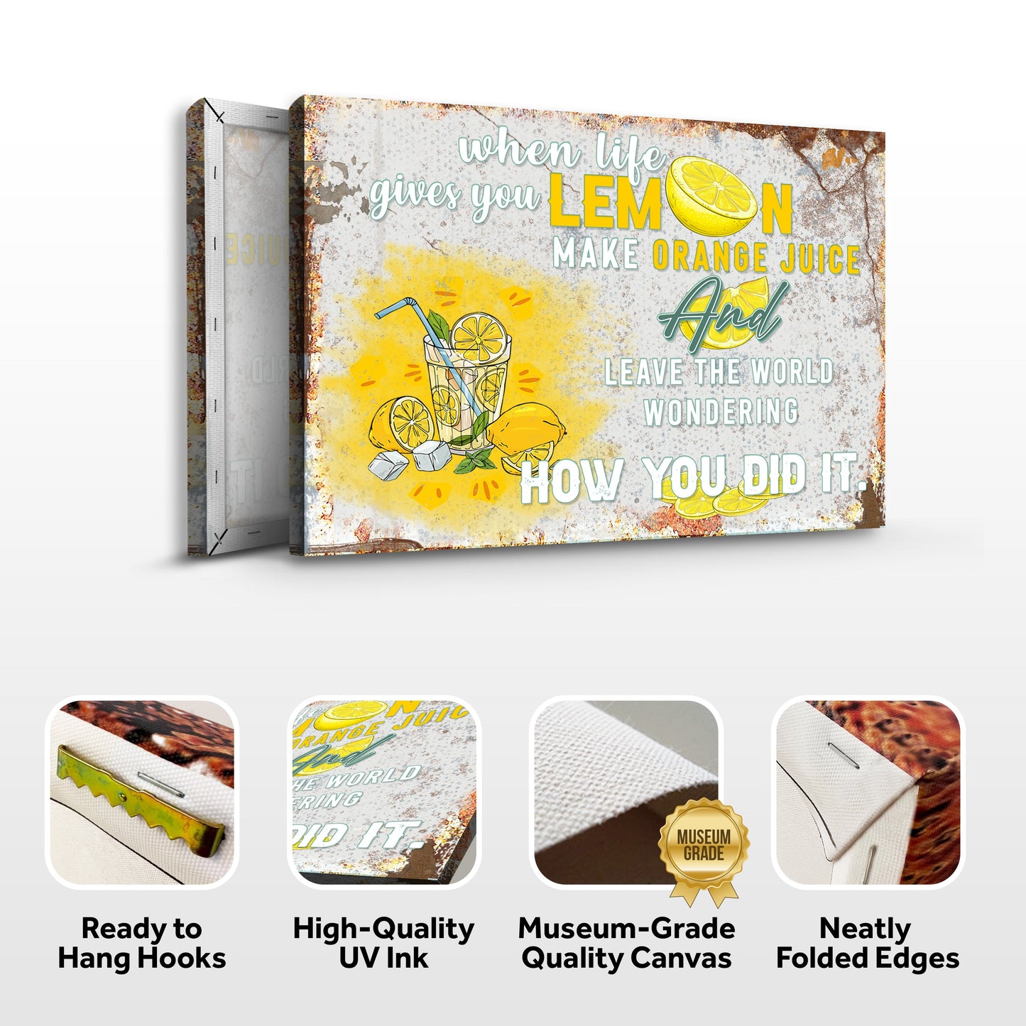 Life And Lemons Sign