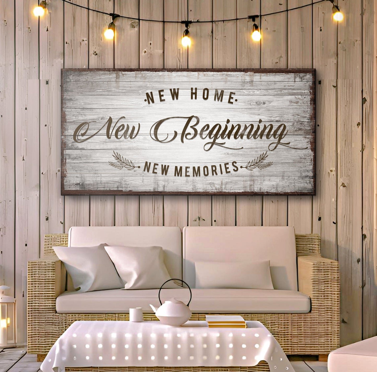 New Home, New Beginning Sign IV
