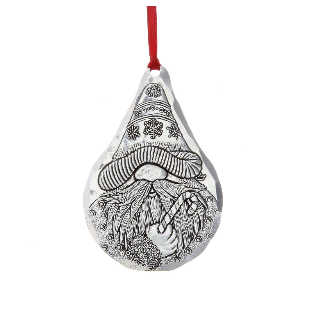 Candy Cane Gnome Ornament