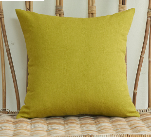 Solid Color Outdoor Waterproof Throw Pillow cover AND Insert  Square or Rectangle