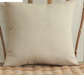 Solid Color Outdoor Waterproof Throw Pillow cover AND Insert  Square or Rectangle