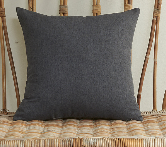 Solid Color Outdoor Waterproof Throw Pillow cover AND Insert  Square or Rectangle