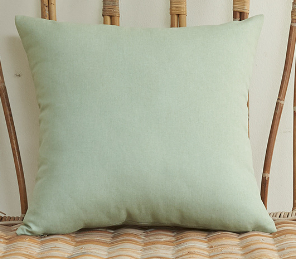 Solid Color Outdoor Waterproof Throw Pillow cover AND Insert  Square or Rectangle