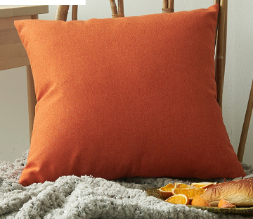 Solid Color Outdoor Waterproof Throw Pillow cover AND Insert  Square or Rectangle