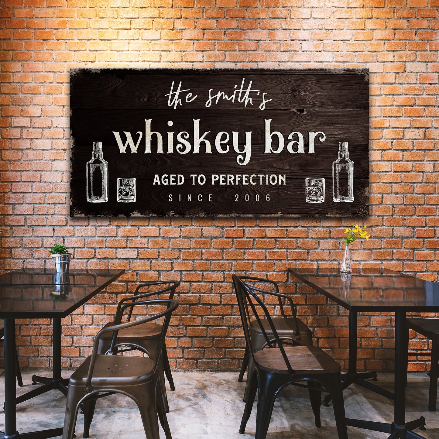 Custom Bar Signs for Home Bar: Perfect Man Cave Wall Decor and Perfect Unique Gift For Husband