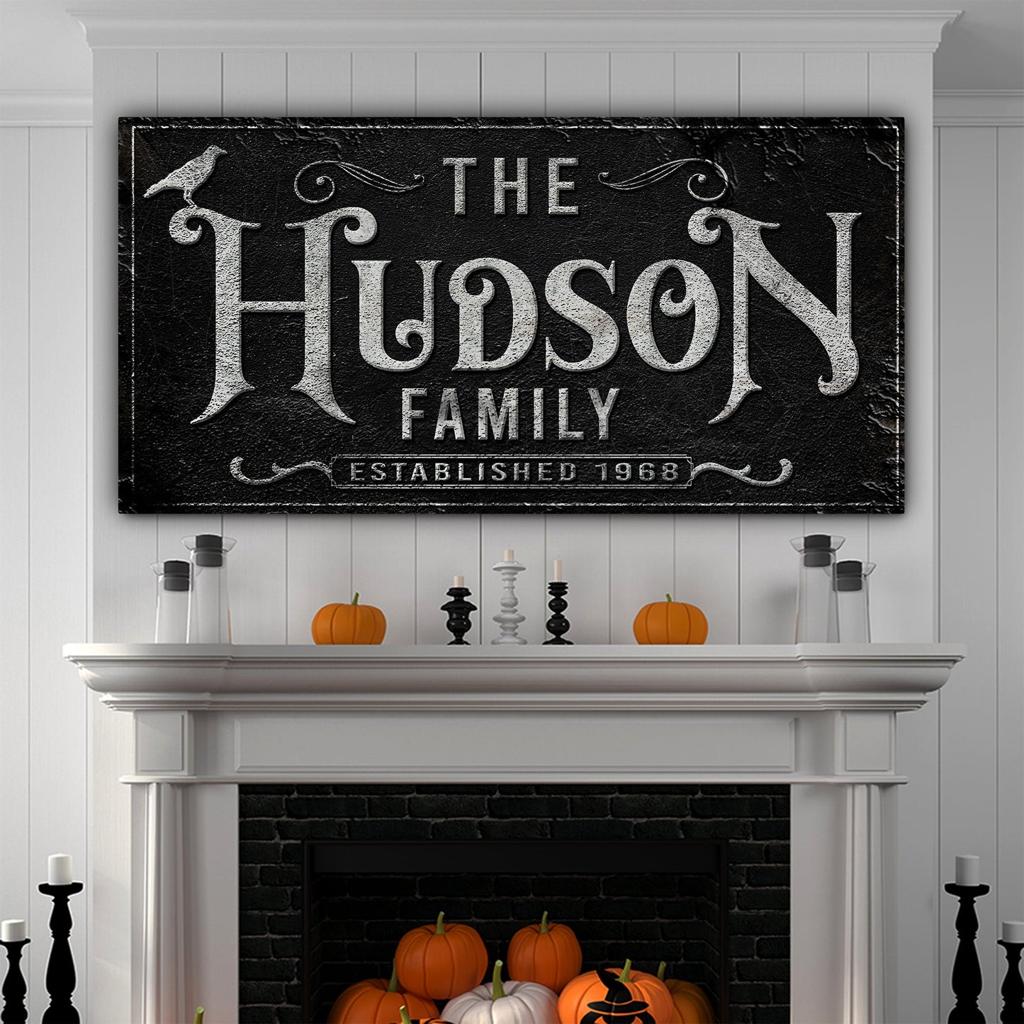 Personalized Gothic Sign IV