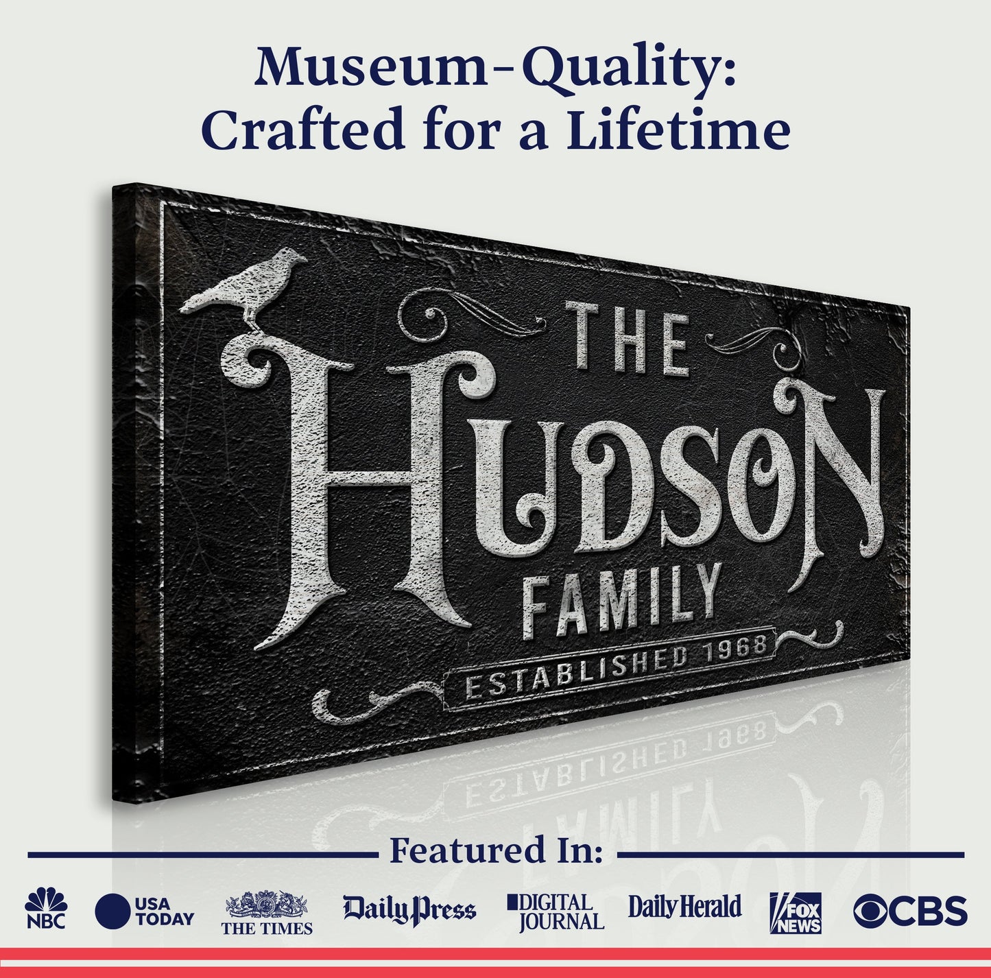 Personalized Gothic Sign IV