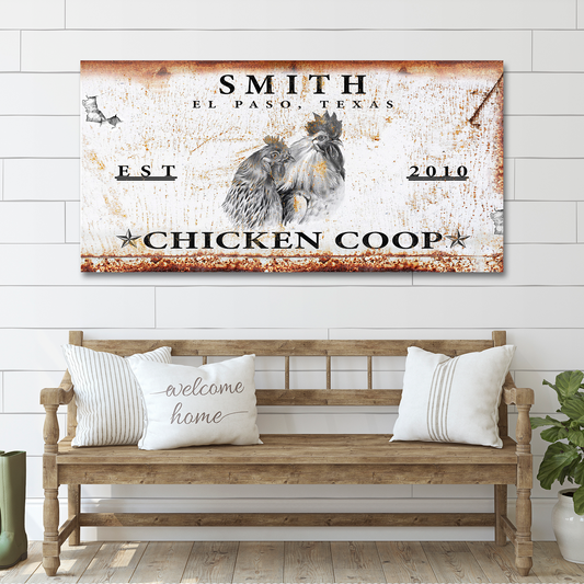 Chicken Coop Sign V