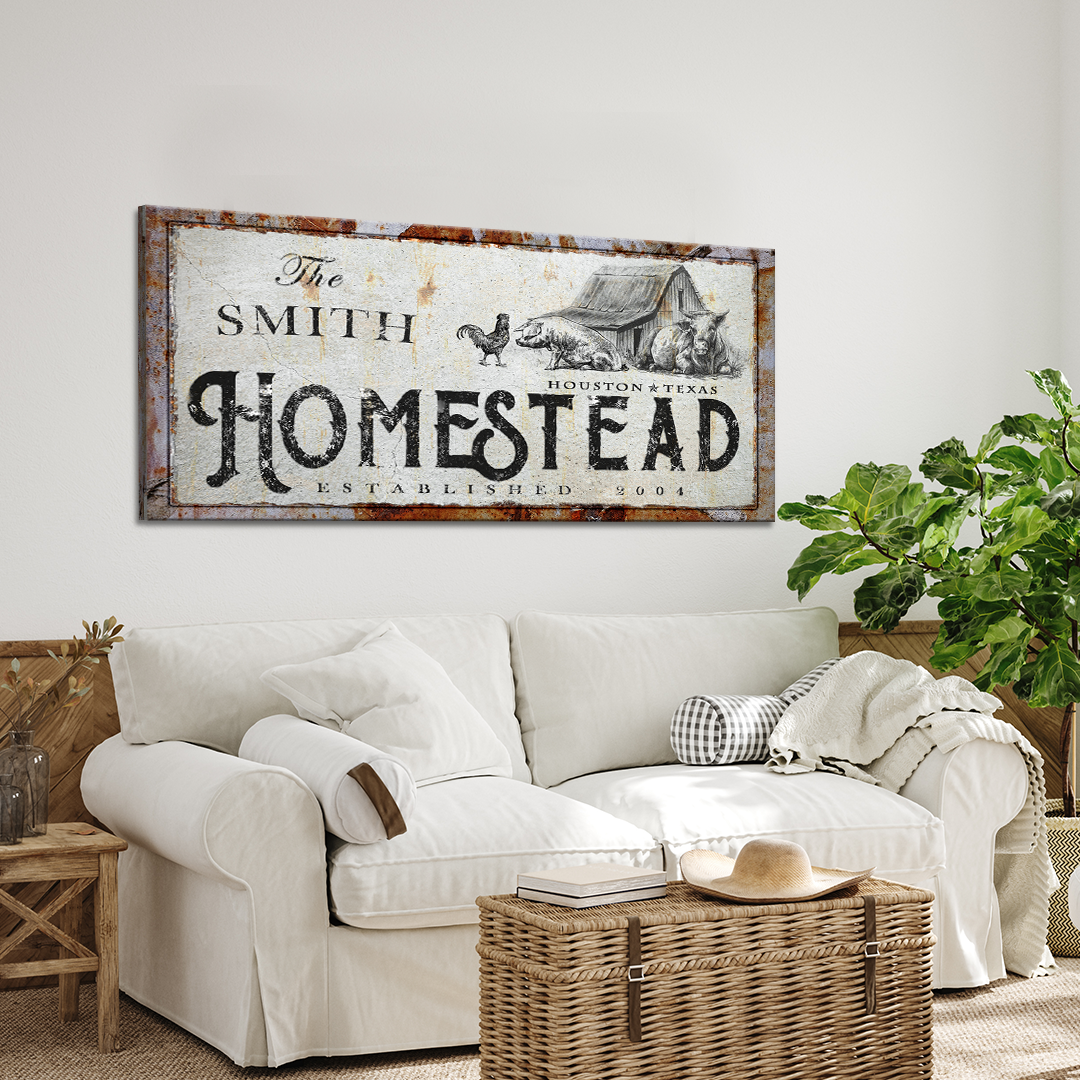 Homestead Sign