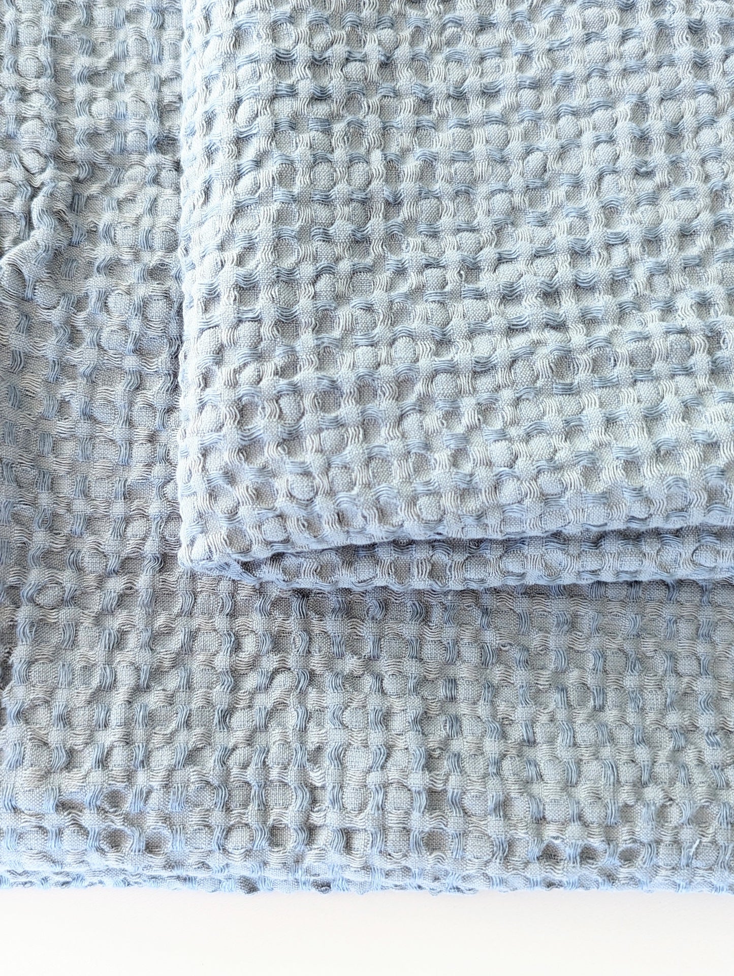 Linen Waffle Blanket