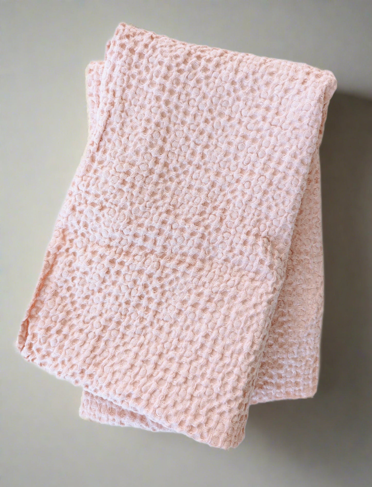 Linen Waffle Blanket