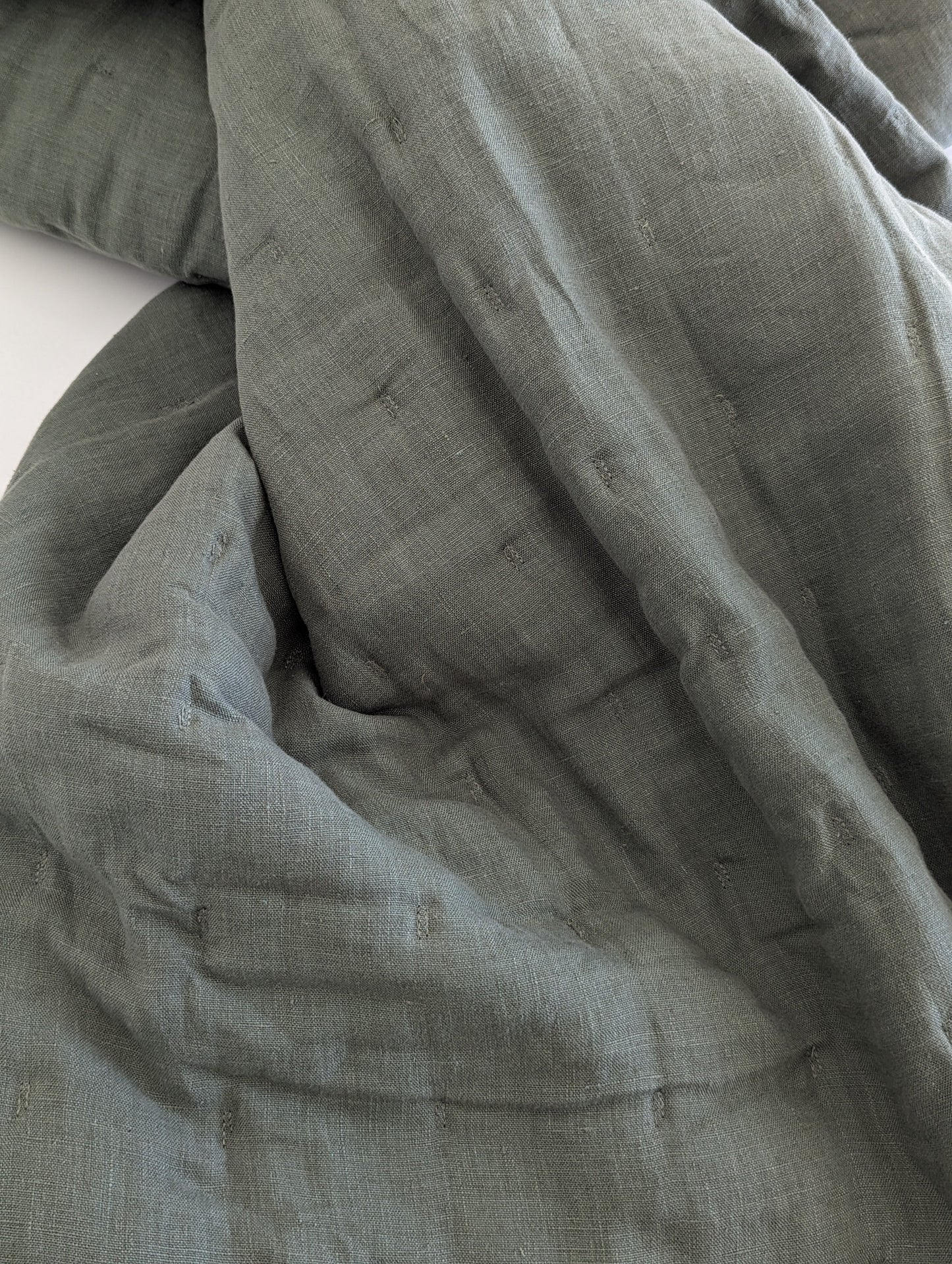 Linen Pin Stitch Quilt & Shams