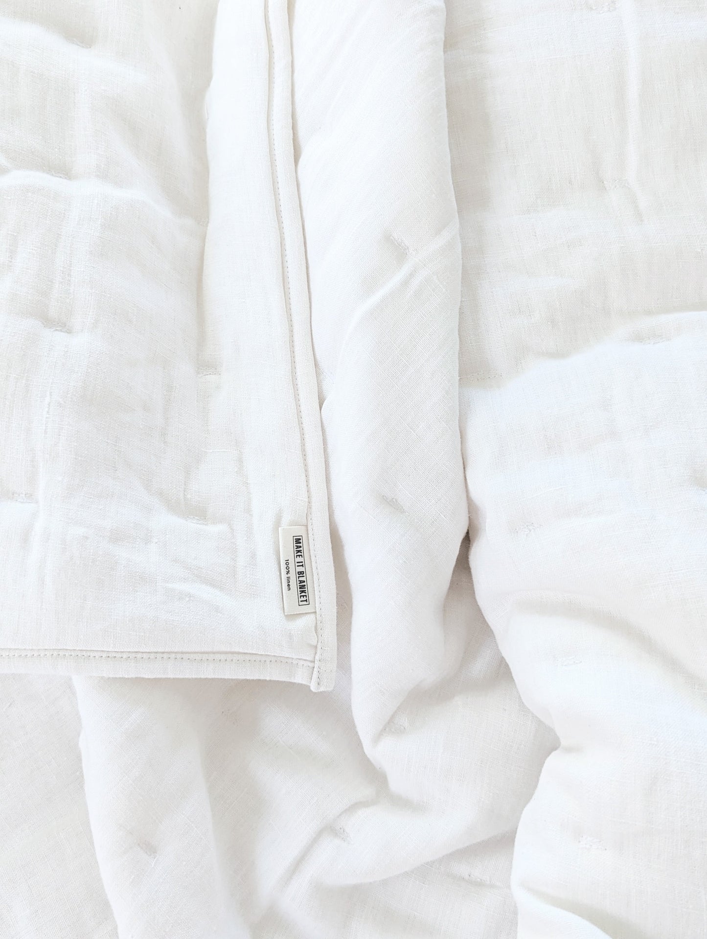 Linen Pin Stitch Quilt & Shams