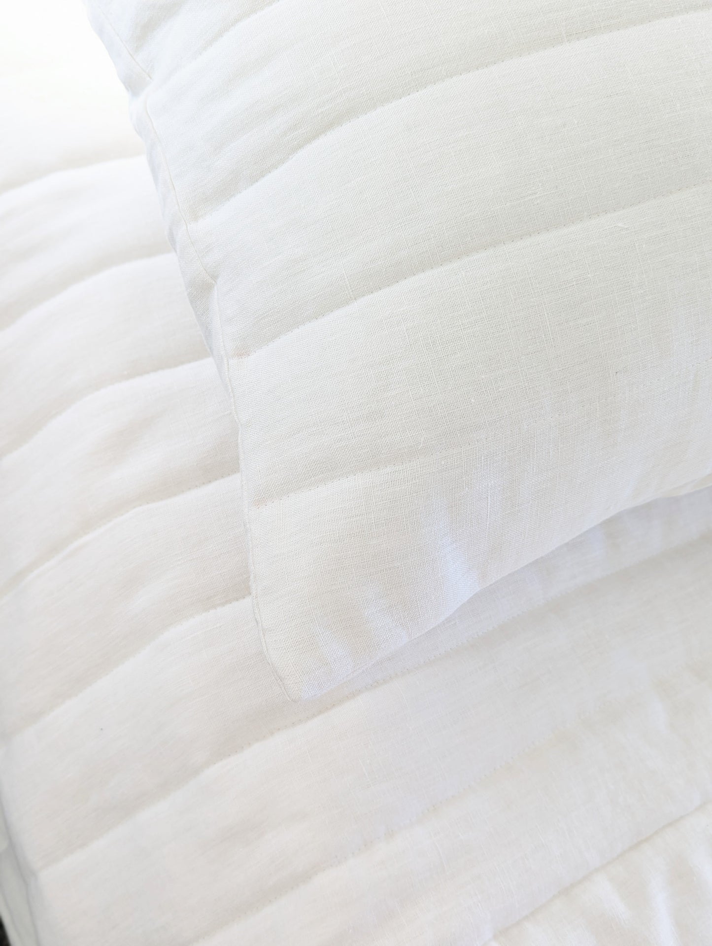 Linen Channel Quilt & Shams